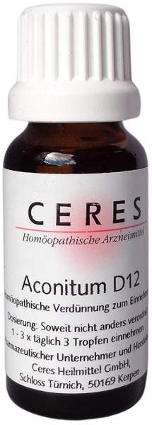 Ceres Aconitum D 12 Dilution
