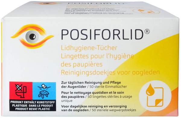 Posiforlid Lidhygiene-Tücher 50 Tücher