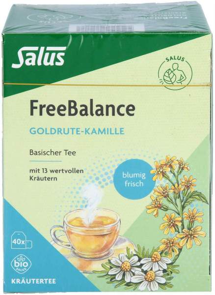Freebalance Goldrute-Kamille Tee 40 Filterbeutel