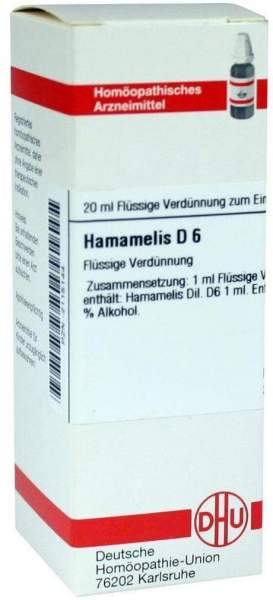 DHU Hamamelis D6 20 ml Dilution