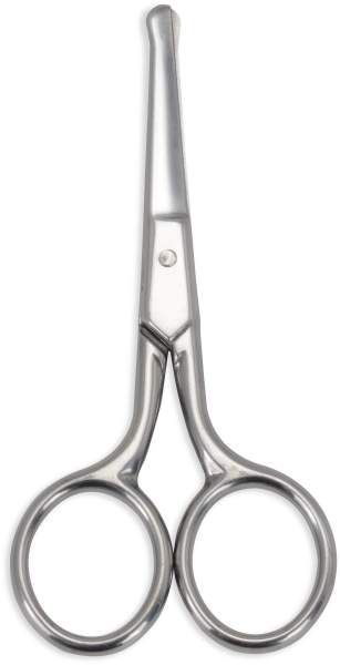 Nasen- und Ohrhaar-Schere, ca.9,5cm gebogen