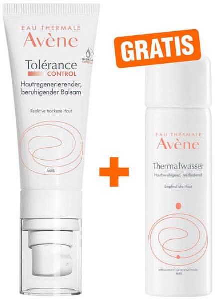 Avene Tolerance Control Balsam 40 ml + gratis Avene Thermalwasser Spray 50 ml