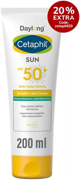 Cetaphil Sun Daylong SPF 50+ sensitives Gel 200 ml