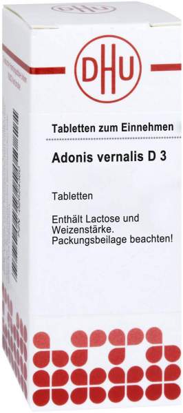 Adonis Vernalis D 3 Tabletten
