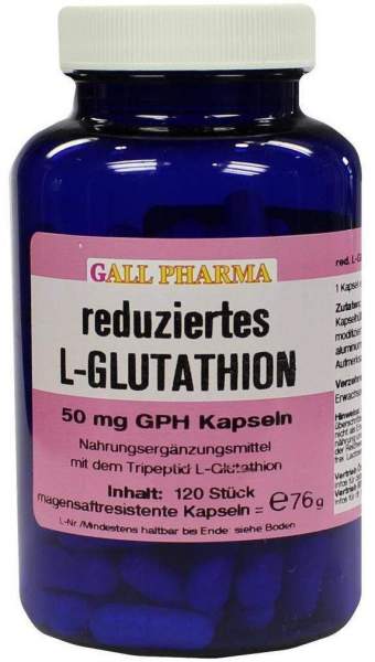 Glutathion Reduziert 50 mg 120 Kapseln
