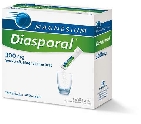Magnesium Diasporal 300 mg 20 Granulat Beutel