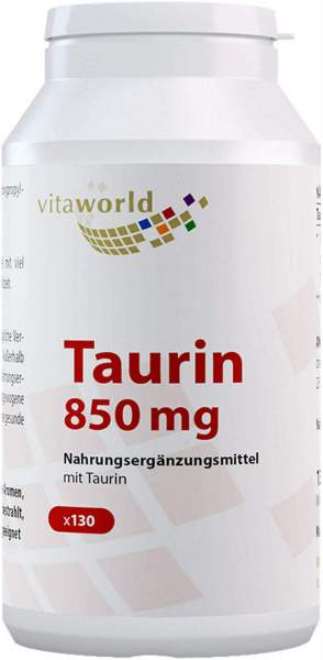 Taurin 850 mg 130 Kapseln