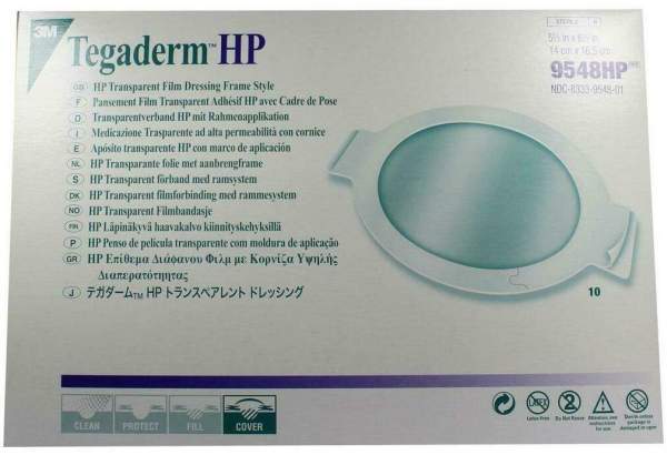 Tegaderm 3m Transparentverband Mit Rahmenapplikation 9548hp