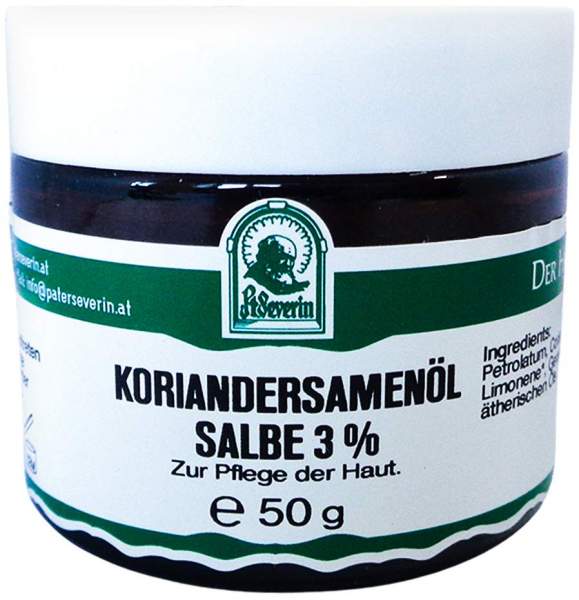 Koriandersamenöl Salbe 3%