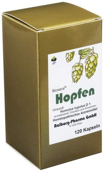 Bioxera Hopfen 120 Kapseln