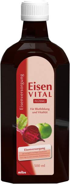 Eisen Vital Flüssig 500 ml Liqiudum