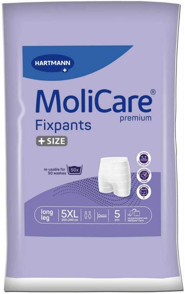 Molicare Premium Fixpants Long Leg Gr.5 Xl 5 Stück