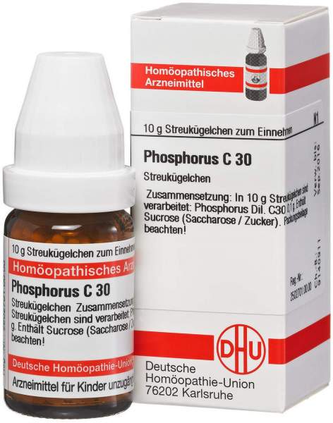 Phosphorus C30 10 G Globuli