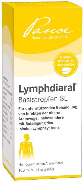 Lymphdiaral 100 ml Basistropfen Sl