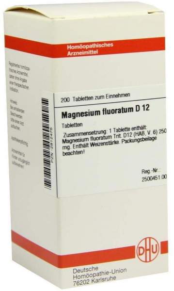 Dhu Magnesium Fluoratum D12 Tabletten 200 Tabletten