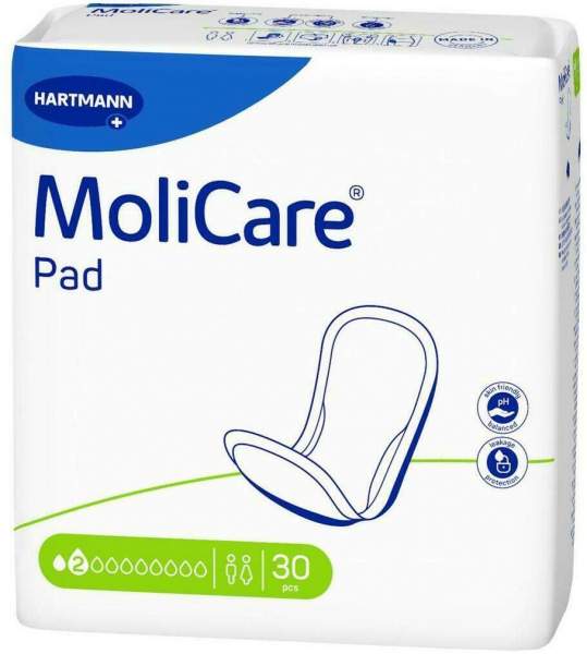 Molicare Pad 2 Tropfen 30 Stück