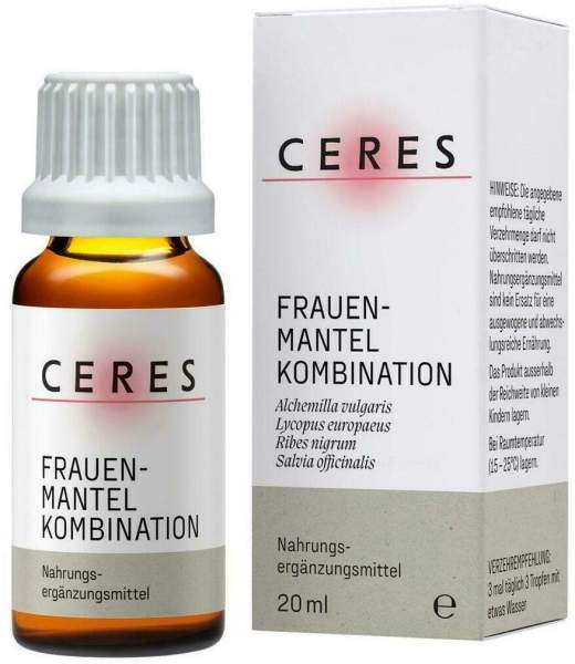 Ceres Frauenmantel Alchemilla Kombination Tropfen