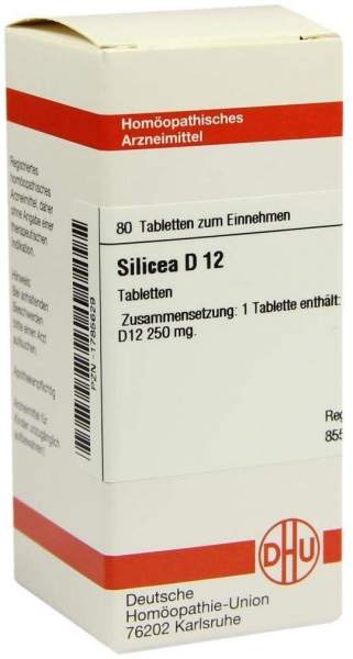 Silicea D12 Dhu 80 Tabletten