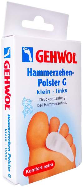 Gehwol Hammerzehen-Polster G Links Klein 1 Stück