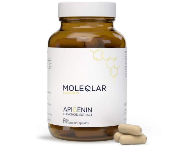 MoleQlar Apigenin Flavonoid Extract 60 Kapseln