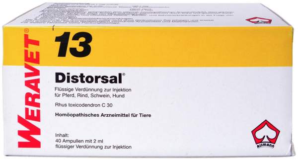 Distorsal 13 vet. 4 X 10 X 2 ml Ampullen