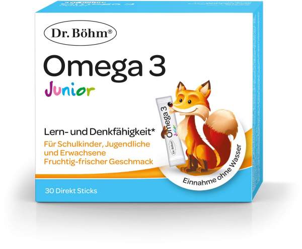 Dr.Böhm Omega-3 Junior 30 Direkt Sticks