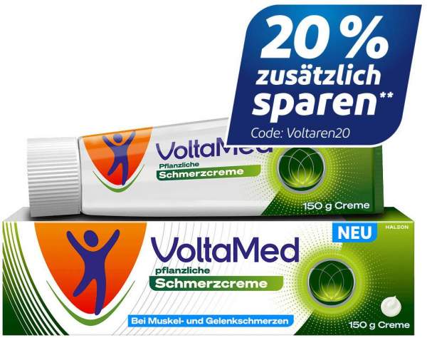 VoltaMed pflanzliche Schmerzcreme 150 g