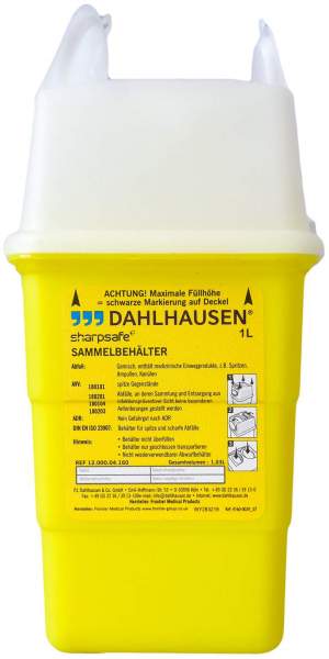 Abwurfbehaelter Sharpsafe 1 L