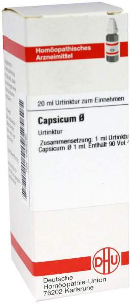 Dhu Capsicum D1 Urtinktur