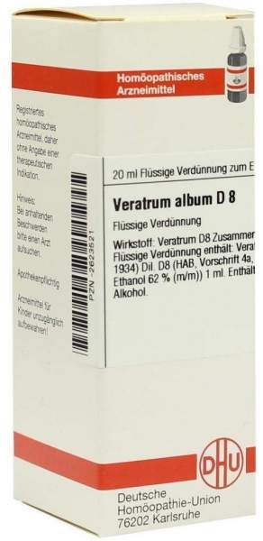 Veratrum Album D 8 Dilution