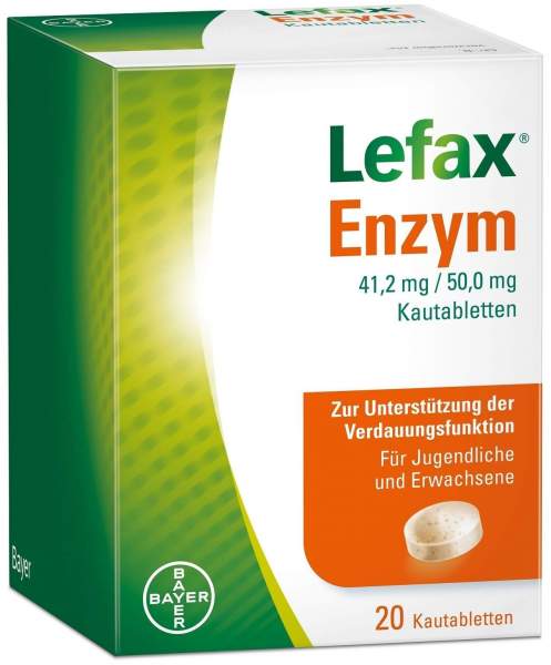 Lefax Enzym 20 Kautabletten