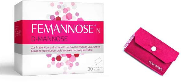 Femannose N Granulat 30 Sachets + gratis Filztasche