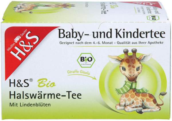 H&amp;S Bio Halswärme-Tee Baby- und Kindertee Fbtl.