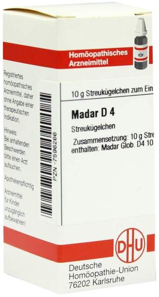 DHU Madar D4 10 g Globuli