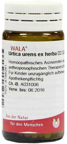 Wala Urtica urens ex herba D2 20 g Globuli