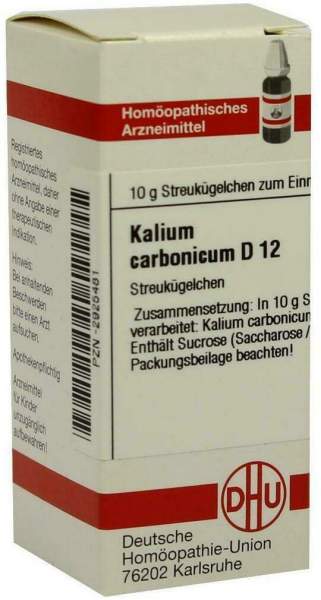 Dhu Kalium Carbonicum D12 Globuli