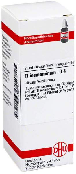 Thiosinaminum D 4 Dilution