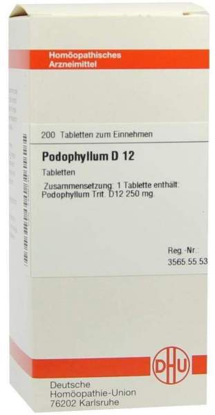 Podophyllum D12 Tabletten 200 Tabletten