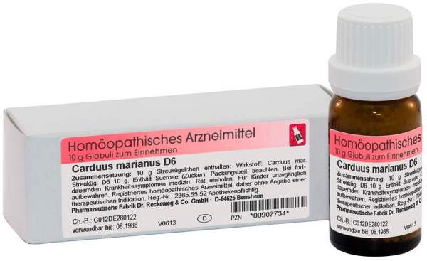 Carduus Marianus D 6 10 G Globuli
