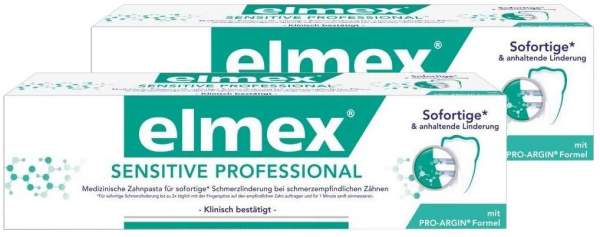 Elmex Sensitive Professional 2 x 75 ml Zahnpasta