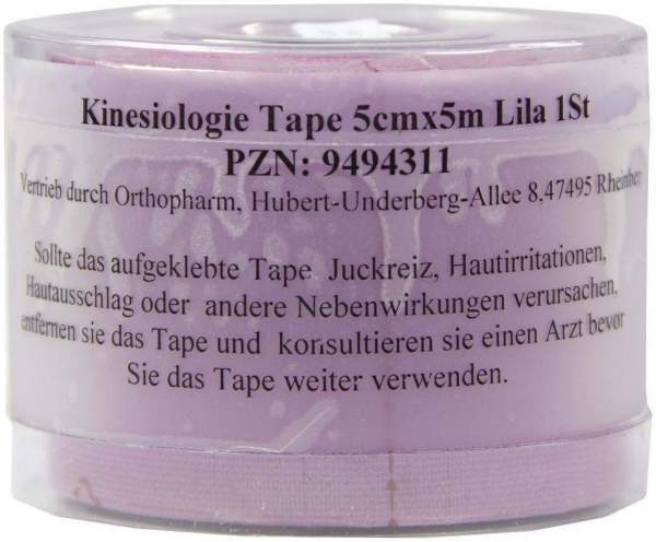 Kinesiologie Tape 5 Cmx5 M Lila