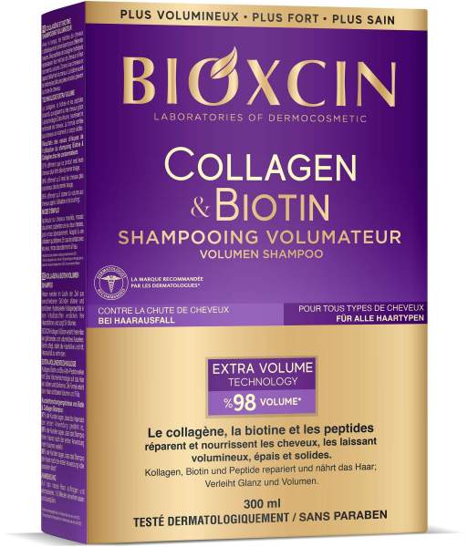 Bioxcin Collagen &amp; Biotin Volumen Shampoo 300 ml