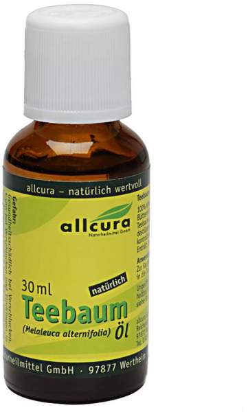 Allcura Teebaum Öl Kba 30 ml