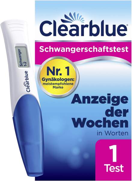 Clearblue Schwangerschaftstest mit Wochenbestimmung 1St