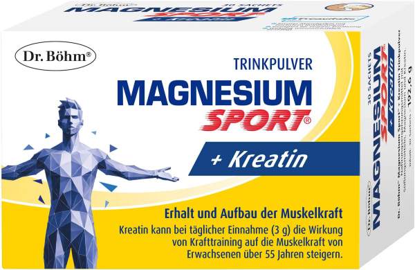 Dr.Böhm Magnesium Sport+Kreatin Granulat 30 Stück
