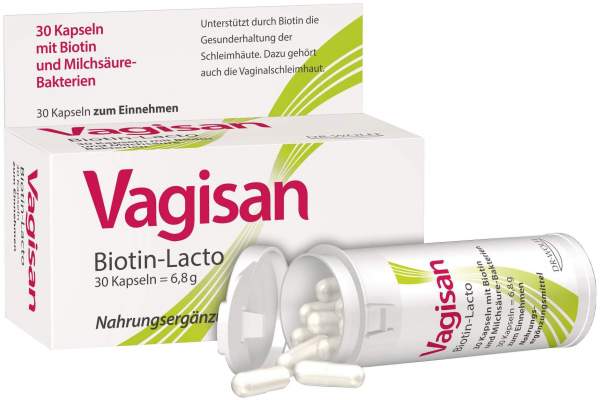 Vagisan Biotin - Lacto 30 Kapseln