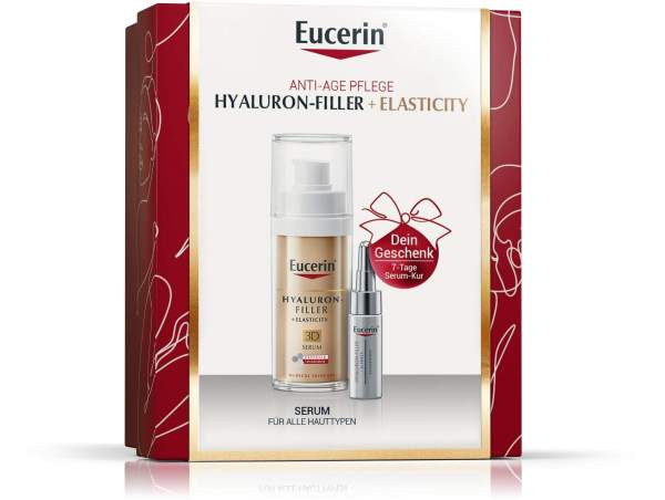 Eucerin Weihnachtsset Hyaluron-Filler + Elasticity 3D Serum 30 ml + gratis Serum Kur 5 ml