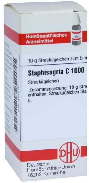 Staphisagria C 1000 Globuli 10 G