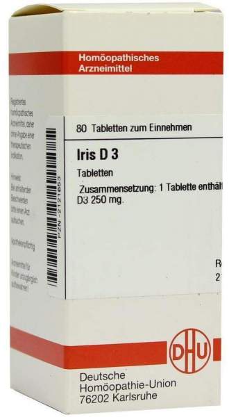 DHU Iris D3 80 Tabletten