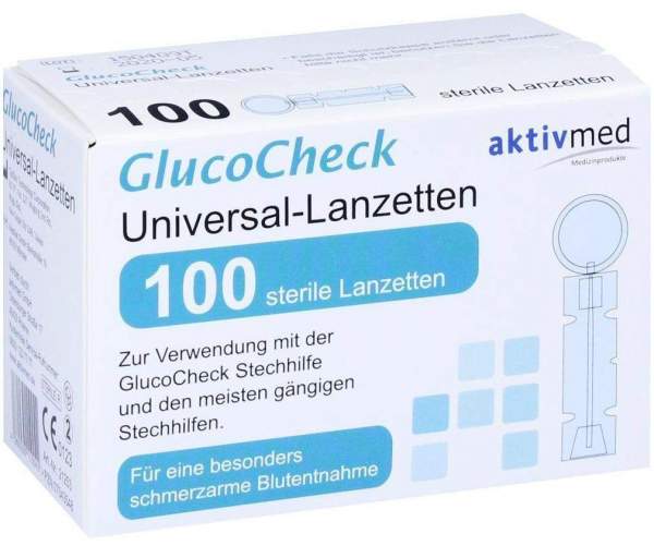 Glucocheck Universal-Lanzetten 100 Lanzetten